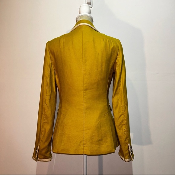 Banana Republic - Mustard Tipped Blazer - Picture 3 of 5